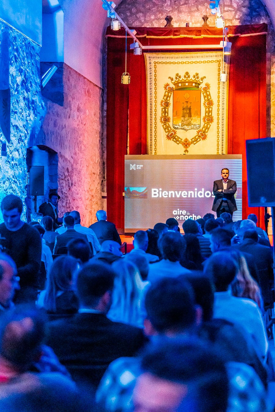 Raúl Aledo en el evento de Aire de Noche- AOTEC 2023